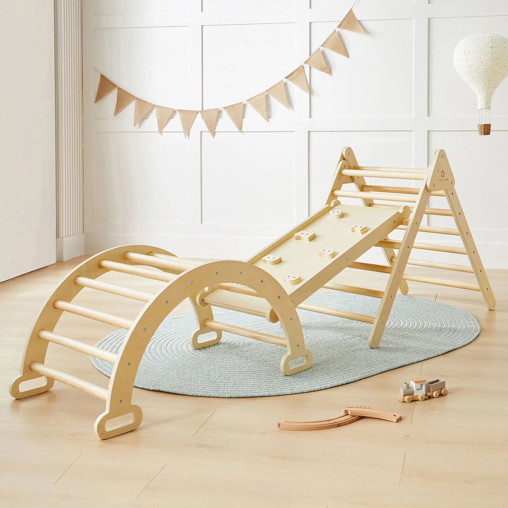 Tiny Land® 7-in-1 Montessori Climbing Set