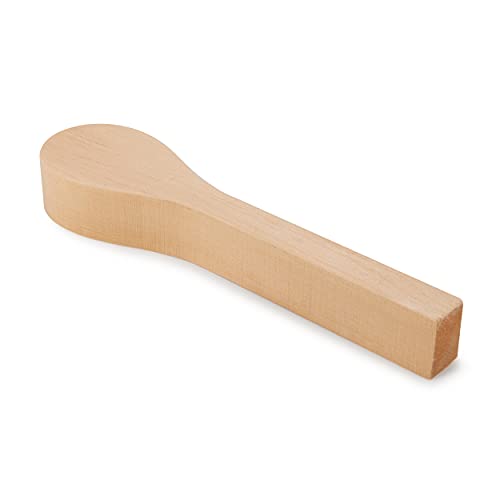 Flexcut Basswood Spoon Blank for Carving – 10” Long – 1-1/2” Thick