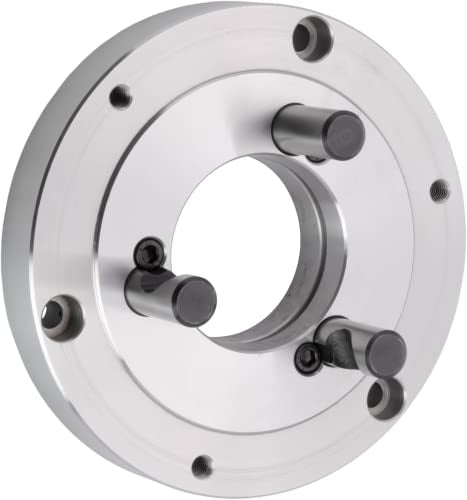 CME D1-4 Camlock Lathe Chuck Backing Plate, 6″ Diameter, 1″ Thick, Fits Self-Centering (Scroll) Chucks