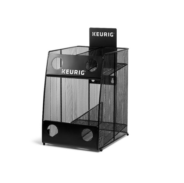 Keurig 611247375822 – K-Cup Mesh Display Rack 4 Sleeve