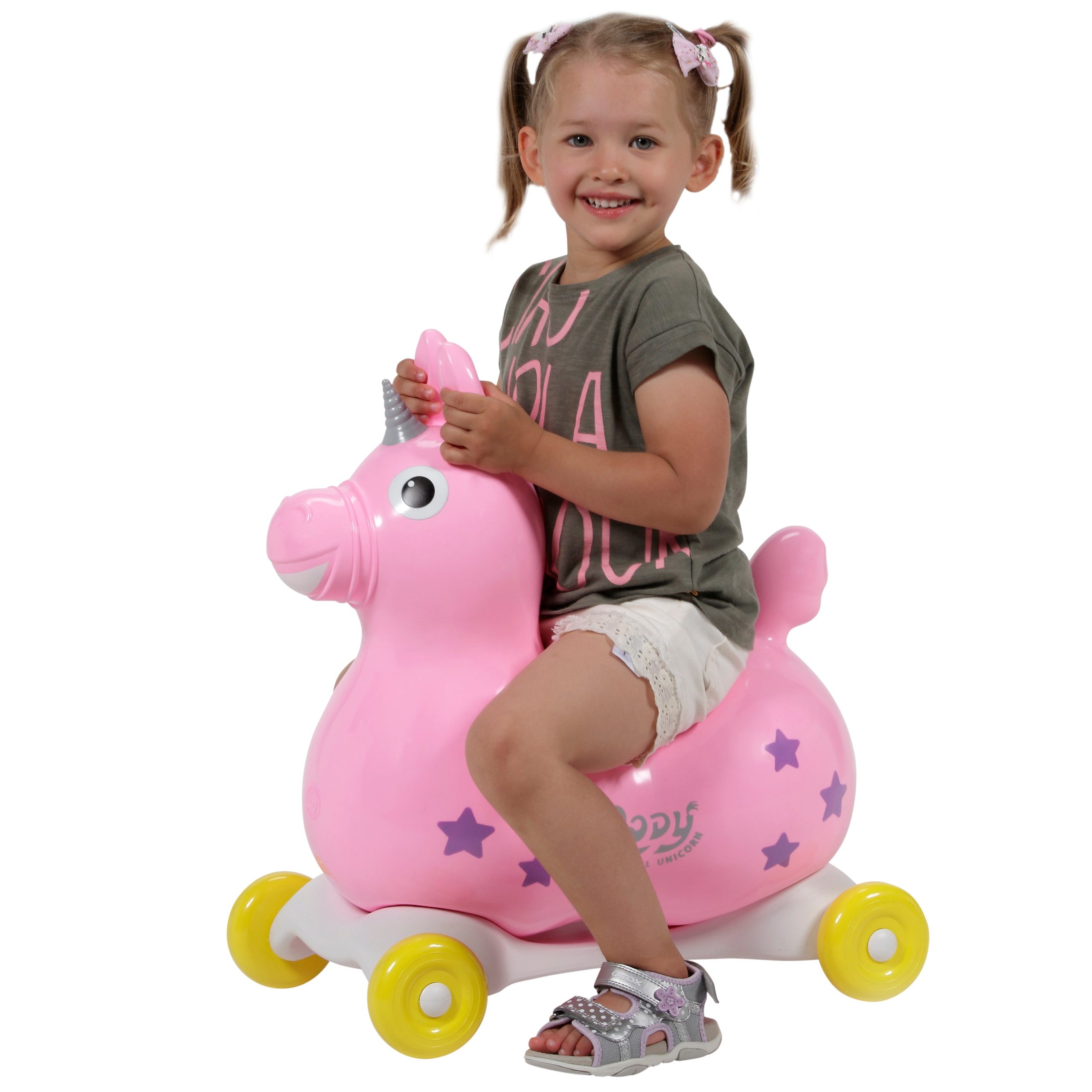 Rody Magical Unicorn Bounce Toy With Speedy Base