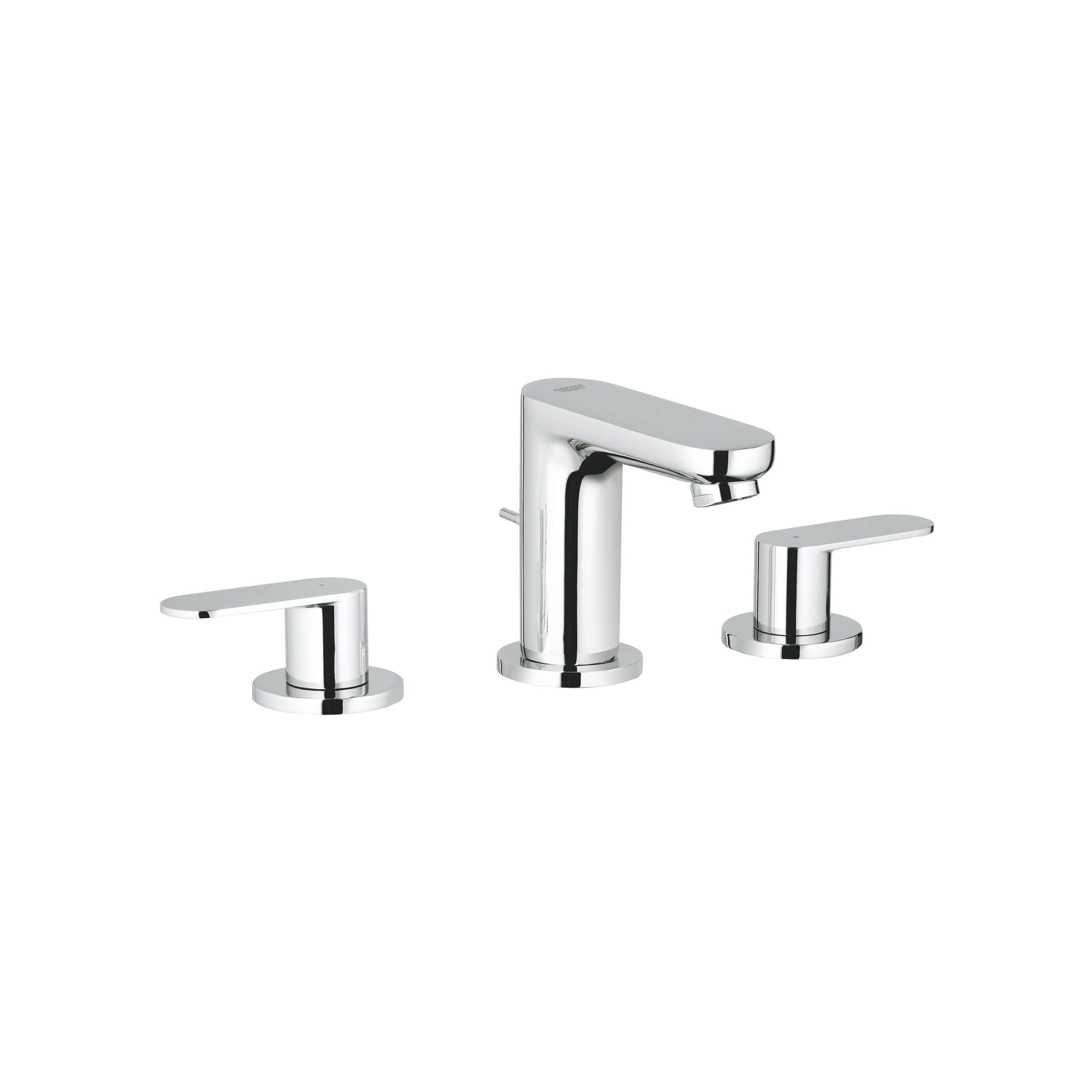 GROHE 2019900A Eurosmart Cosmopolitan Chrome 8-inch Widespread 2-Handle S-Size Bathroom Faucet 1.2 GPM