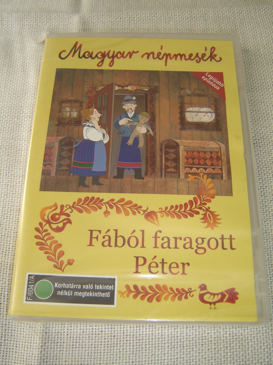 Fábol Faragott Péter: Legujabb 2007-ben készült epizódok – Magyar Népmesék / Wood-Carved Peter: 2007 New Episodes – Hungarian Folk Tales [DVD Region