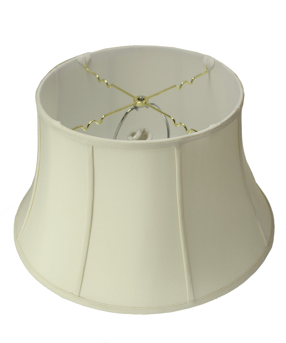 19″W x 11″H Egg Shell Floor Shantung Lampshade