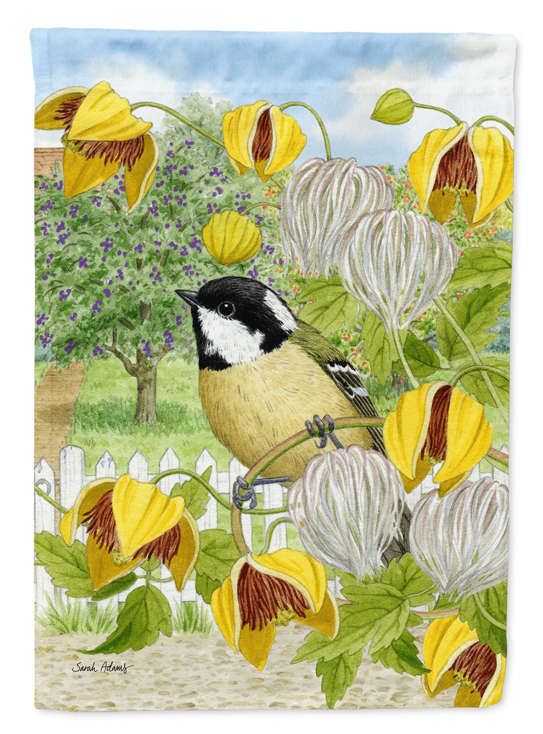 Coal Tit Flag Garden Size ASA2114GF