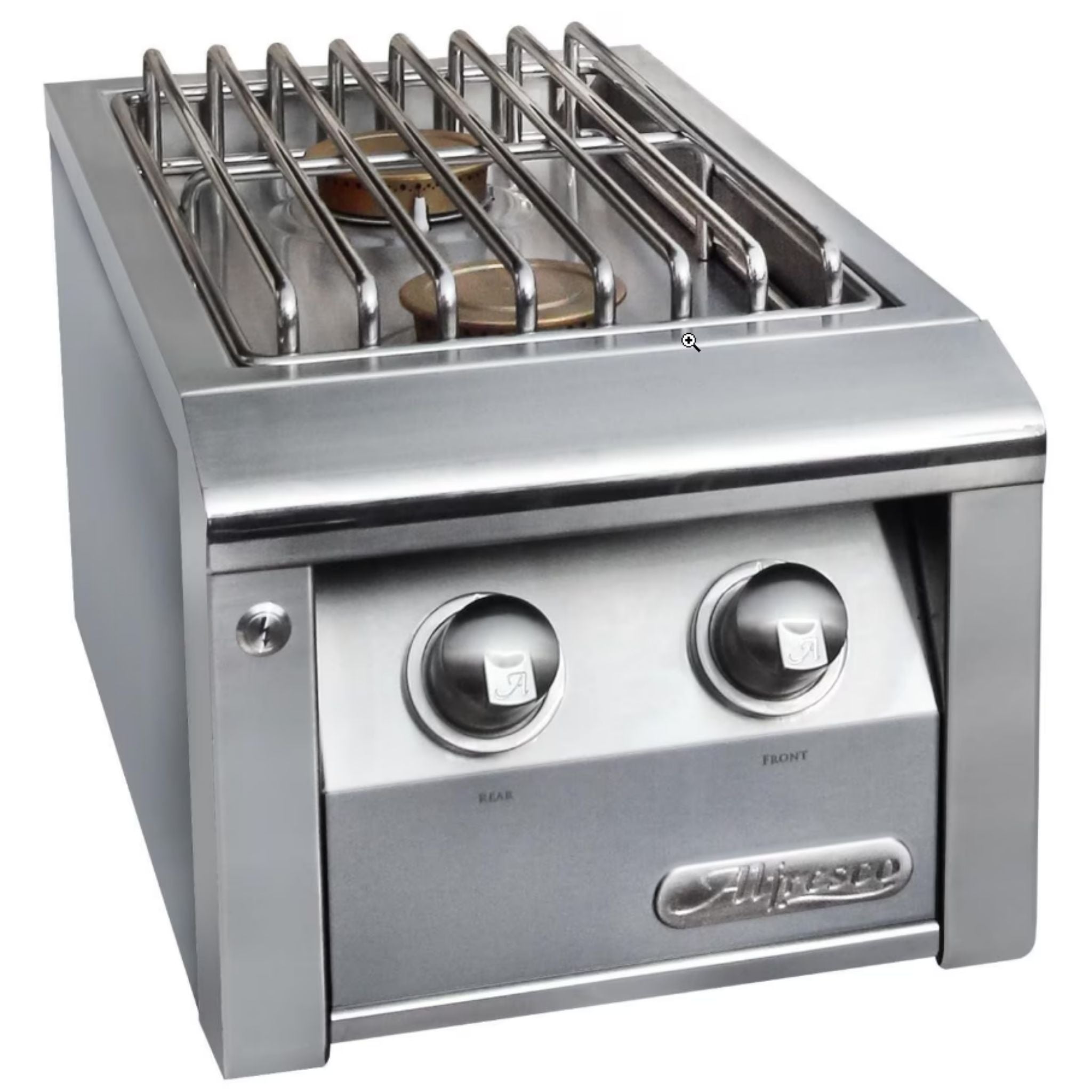 Alfresco 14″ Signal White Matte Natural Gas Built-in 2 Burner Unit