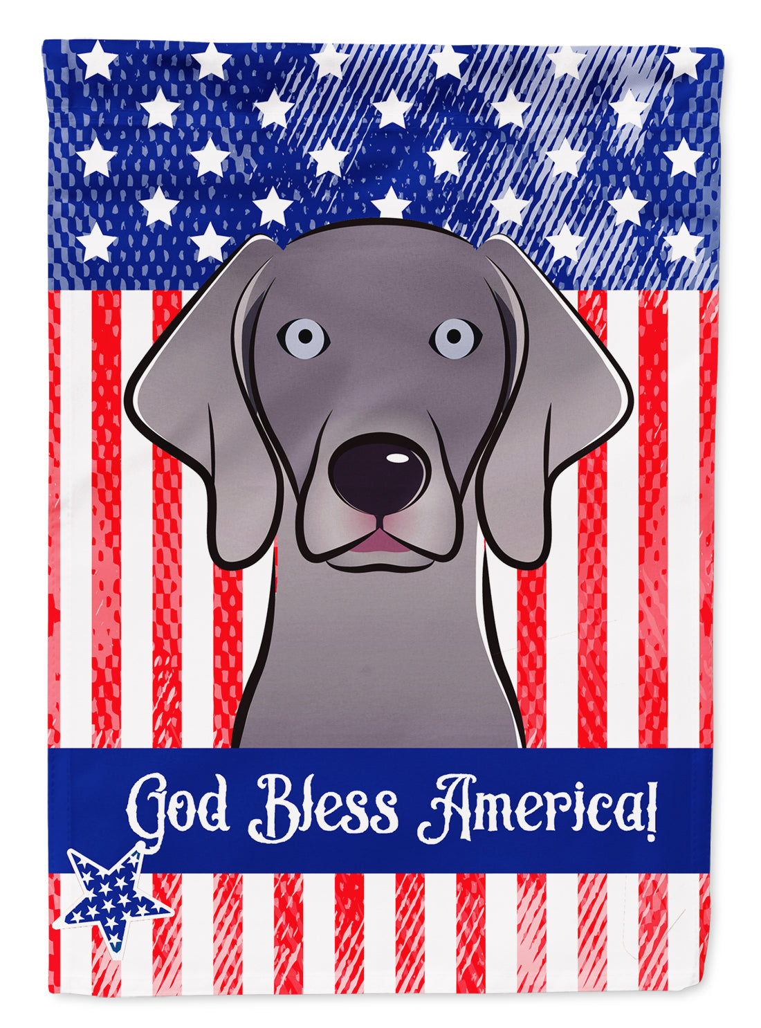 Weimaraner Flag Garden Size BB2161GF