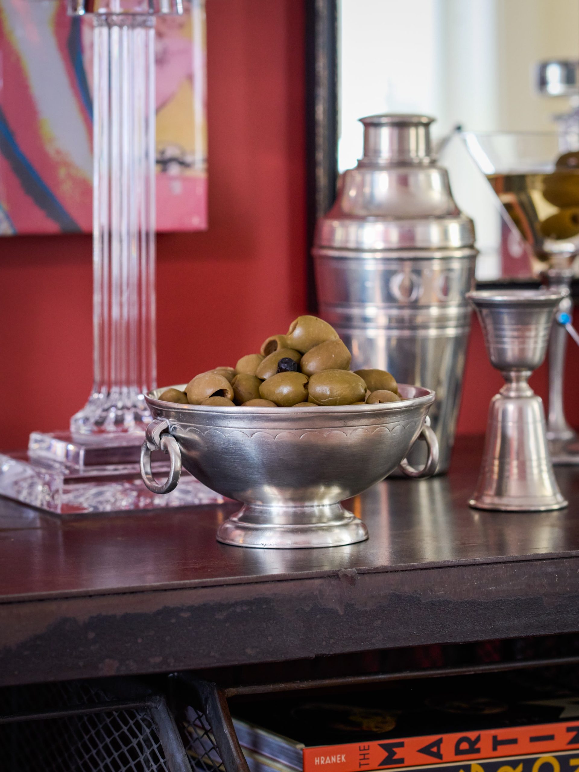 MATCH Pewter Deep Footed Bowl with Rings