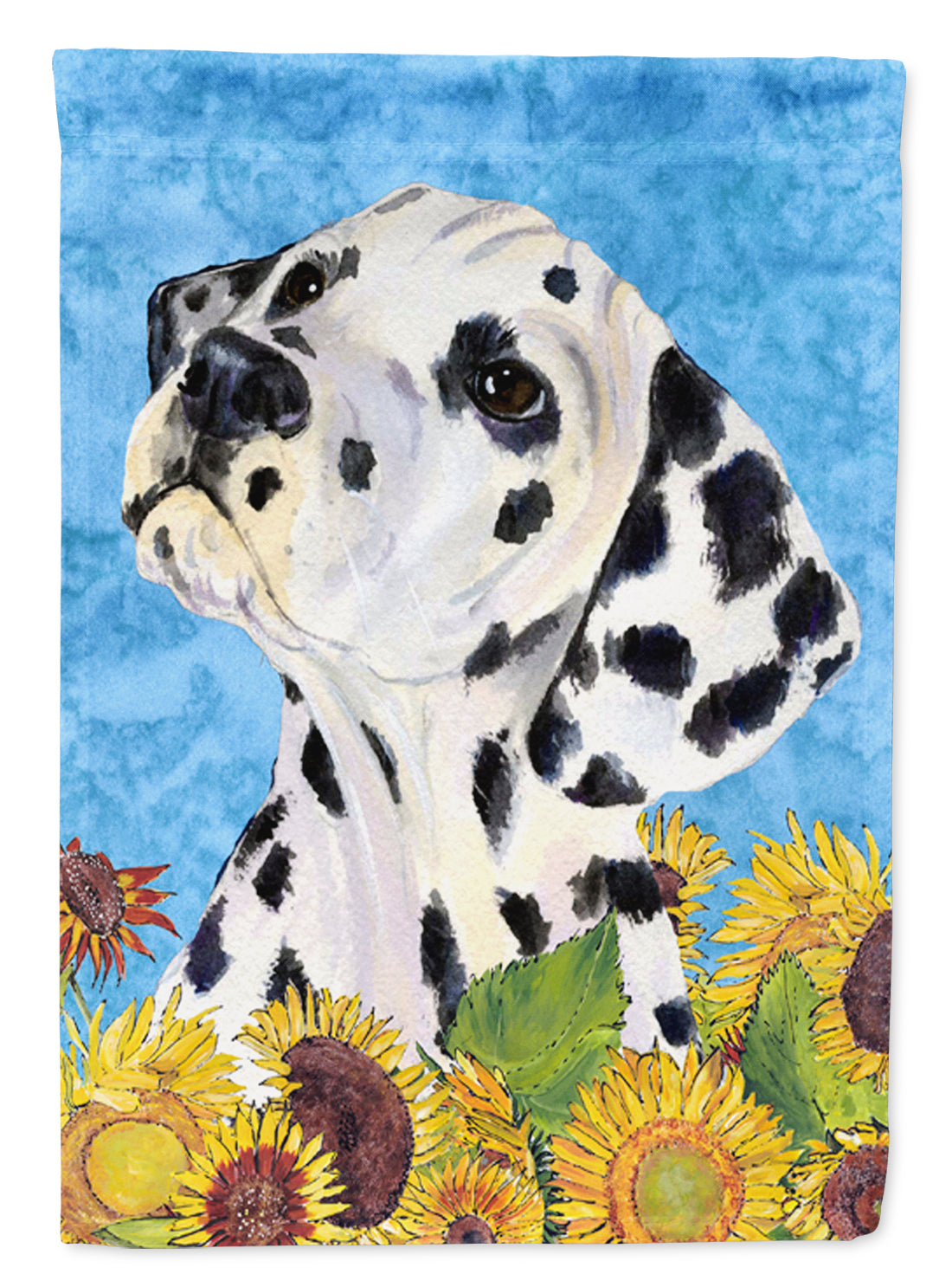 Dalmatian Flag Garden Size