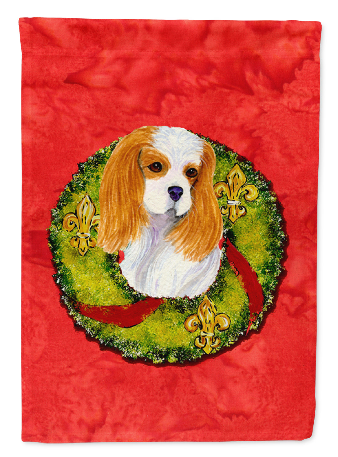 Cavalier Spaniel Flag Garden Size