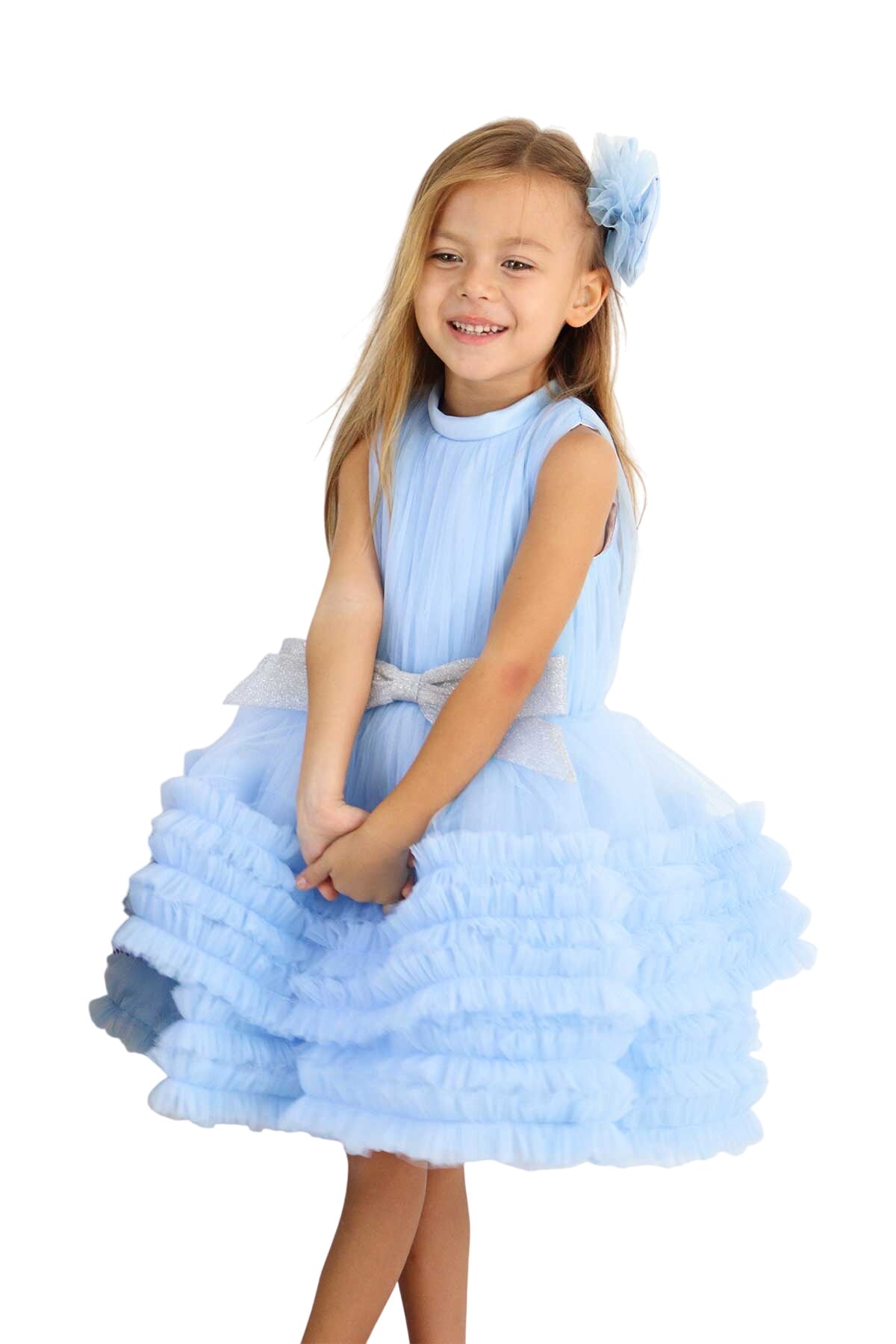 Vanessa Baby Blue Party Dress