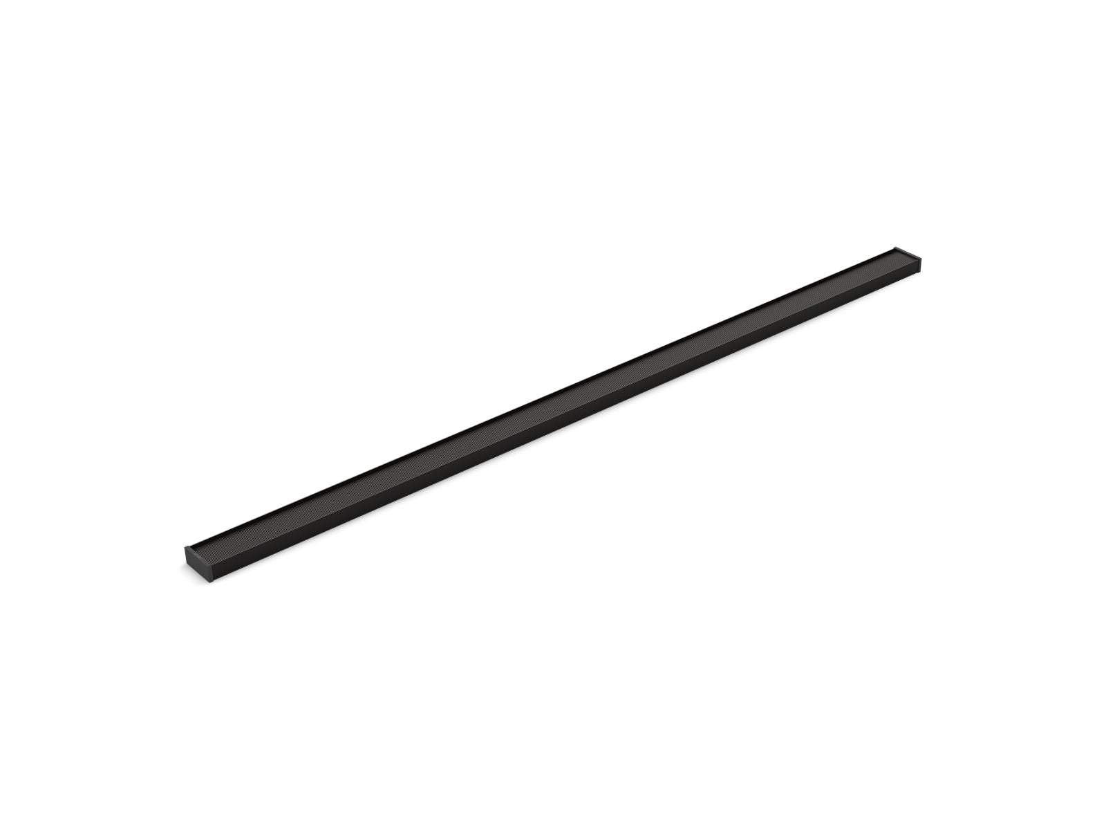 KOHLER K-80649-BL 2-1/2″ X 60″ Linear Drain Grate With Tile-In Panel In Matte Black