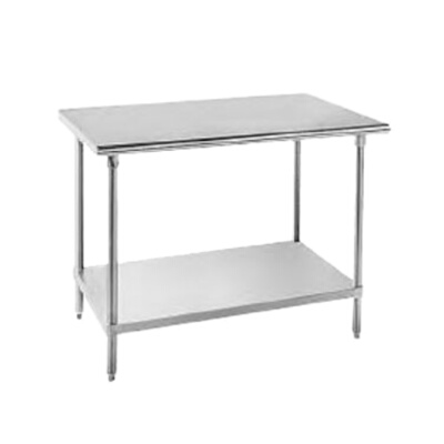 Advance Tabco SS-3611 – Work Table, 132 x 36″, 14 gauge 304 series stainless steel