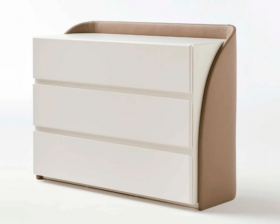 Alexandra – Cricket Dresser in Matt Cream Lacquered