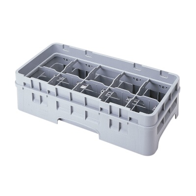 Cambro 10HC414151 – Camrack Cup Rack, with extender, 9-7/8″ x 19-3/4″ x 5-5/8″, soft gray, (Case of 5)