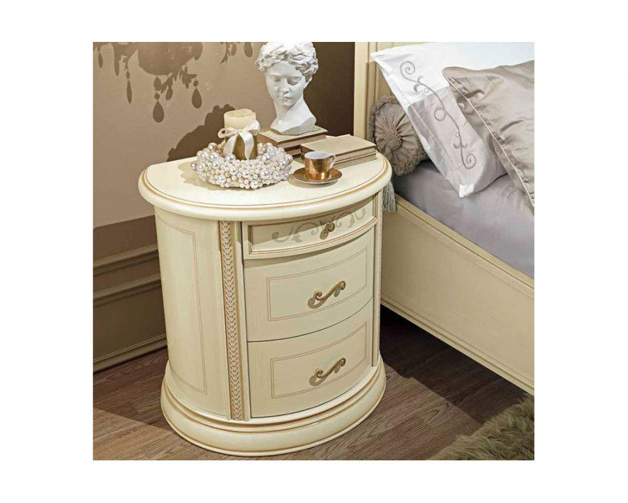 Camelgroup – Siena Night Nightstand in Ivory