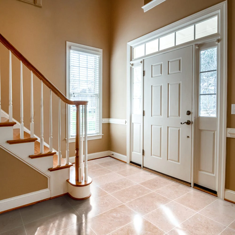 Classic Light Travertine Honed Floor and Wall Tile