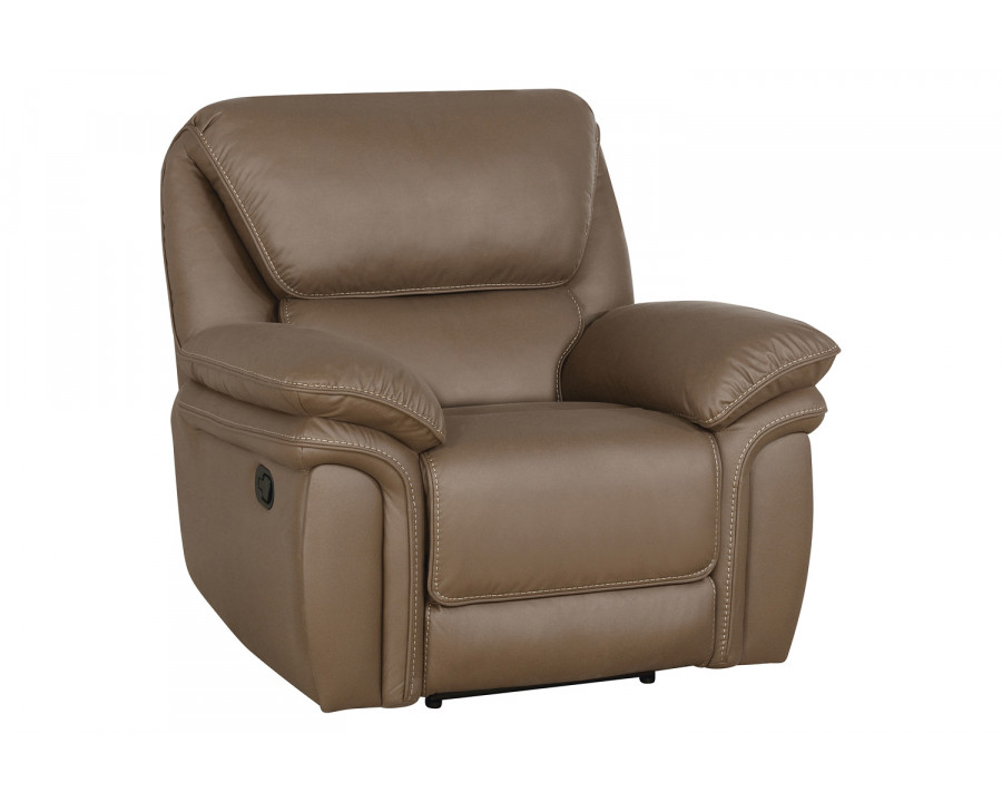 Coaster – Breton Upholstered Tufted Back Recliner