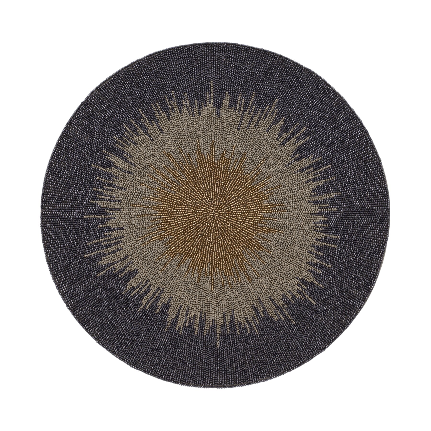 Ombre Hand Beaded Placemat, Indigo