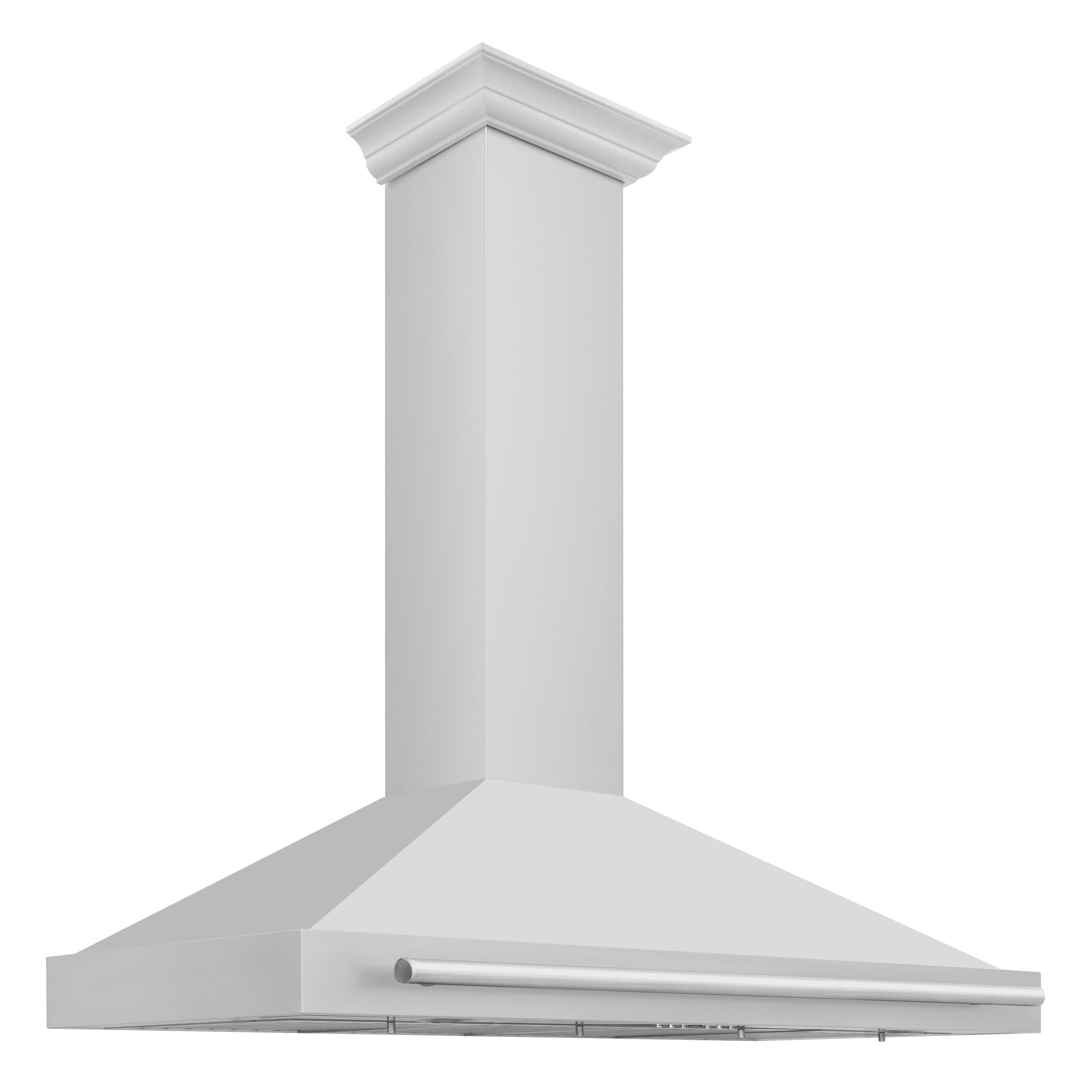 ZLINE 48 in. Convertible Stainless Steel Range Hood with Stainless Steel Handle (KB4STX-48) [Color: Stainless Steel]