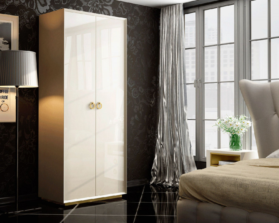 Franco – Velvet 2 Door Wardrobe