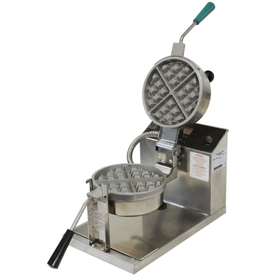 Gold Medal 5042E – Belgian Waffle Baker, 7-1/4″ round, removable grid, electronic controls