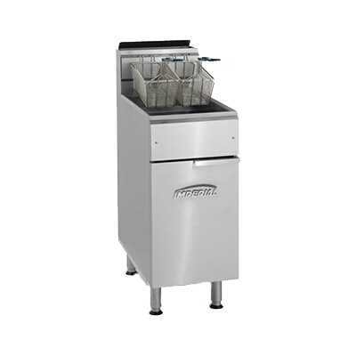 Imperial IFS-50 – Floor Fryer, gas, 50lb. capacity, millivolt temperature control