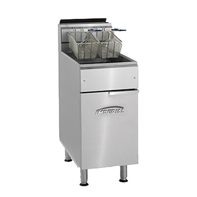 Imperial IFS-75 – Floor Fryer, gas, 75 lb. capacity, millivolt temperature control