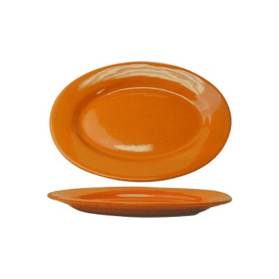 International Tableware CA-12-O – Platter, 10-3/8″ x 7-1/4″, orange, (Case of 24)