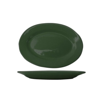 International Tableware CA-13-G – Platter, 11-1/2″ x 8-1/4″, green, (Case of 12)