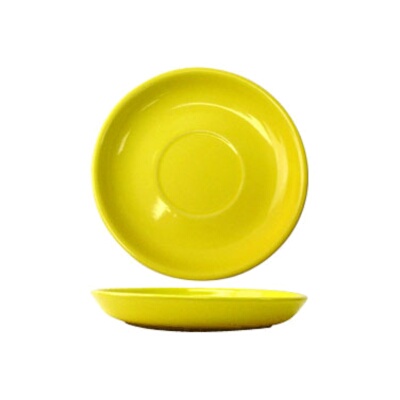 International Tableware CA-2-Y – Saucer, 6″ dia., yellow, (Case of 36)