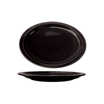 International Tableware CAN-12-B – Platter, 9-3/4″ x 7-1/2″, black, (Case of 24)