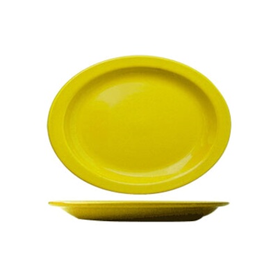 International Tableware CAN-13-Y – Platter, 11-1/2″ x 9-1/4″, yellow, (Case of 12)