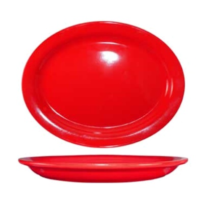 International Tableware CAN-14-CR – Platter, 13-1/4″ x 10-3/8″, crimson red, (Case of 12)