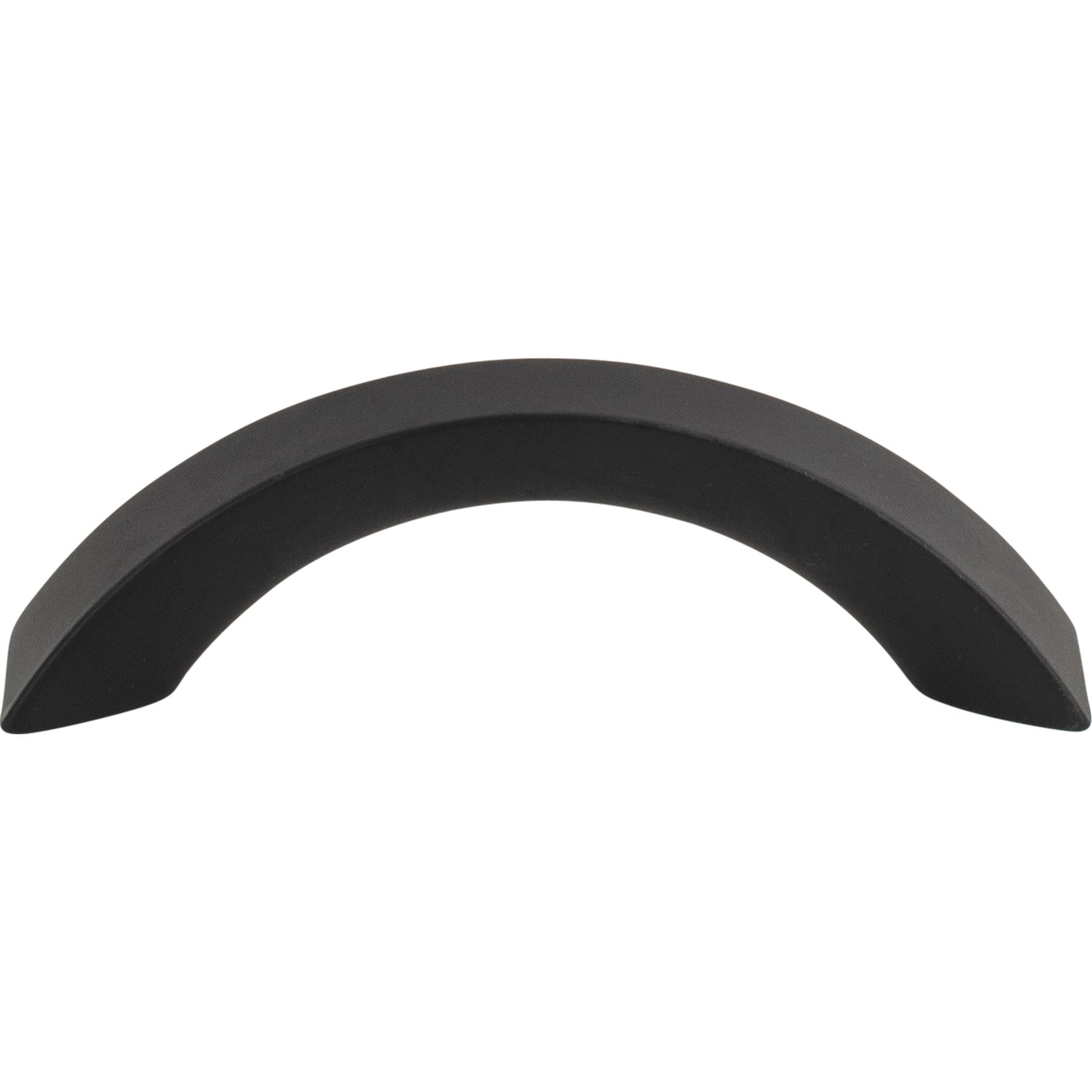 ATLAS A880-BL Sleek 3″ Center to Center Arch Pull – Matte Black