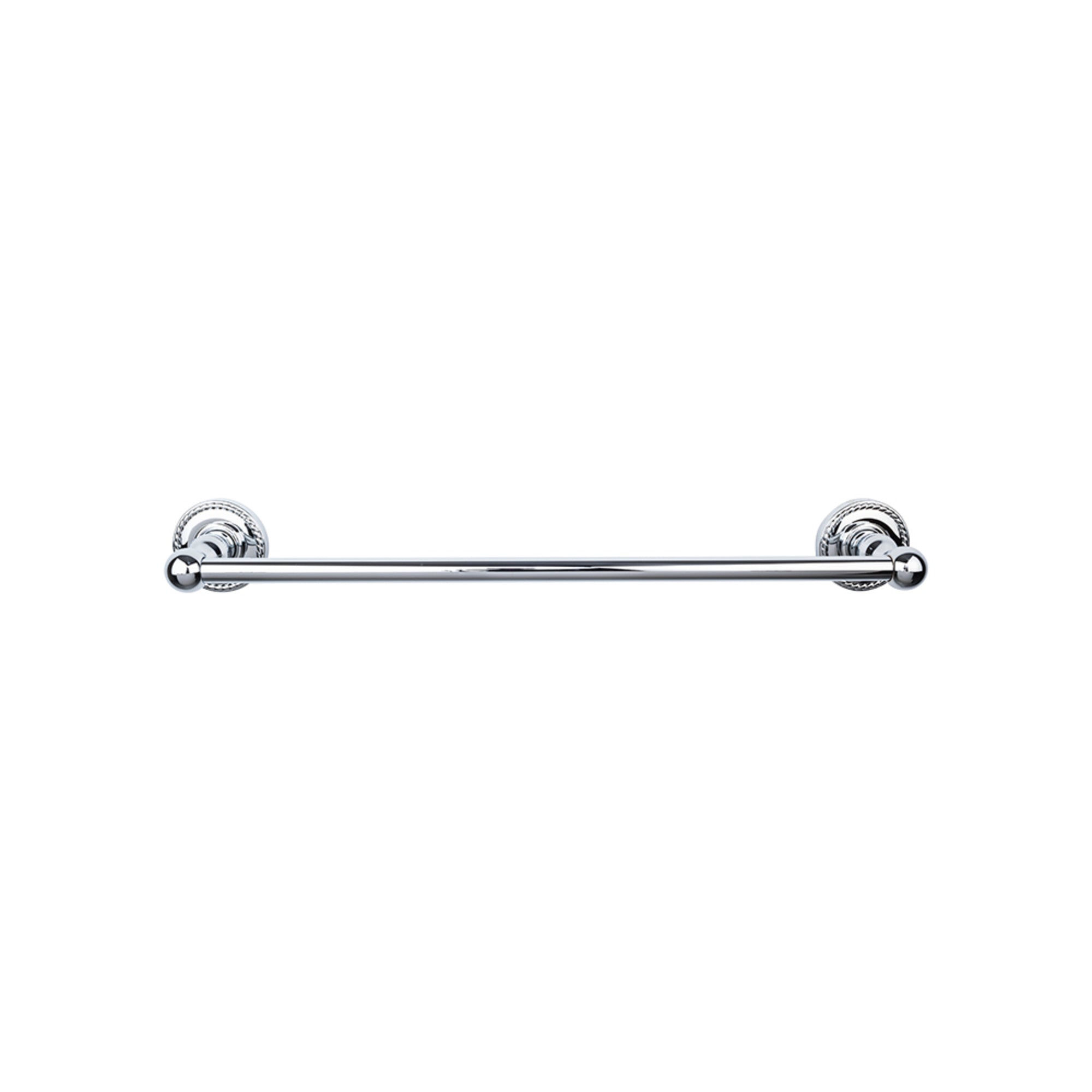 TOP KNOBS ED10PCF TOP BATH (R) Edwardian Bath Single 32 1/2″ Wall Mounted Towel Bar – Polished Chrome