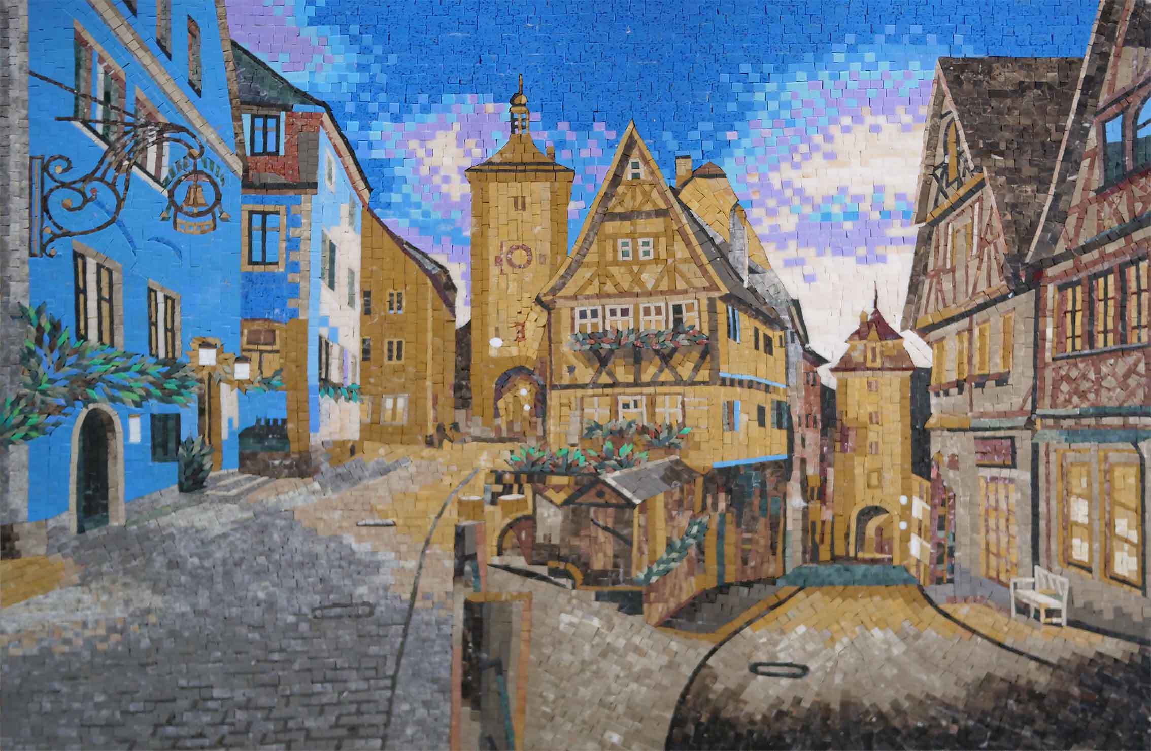 Mosaic Medieval Town – Rothenburg ob der Tauber