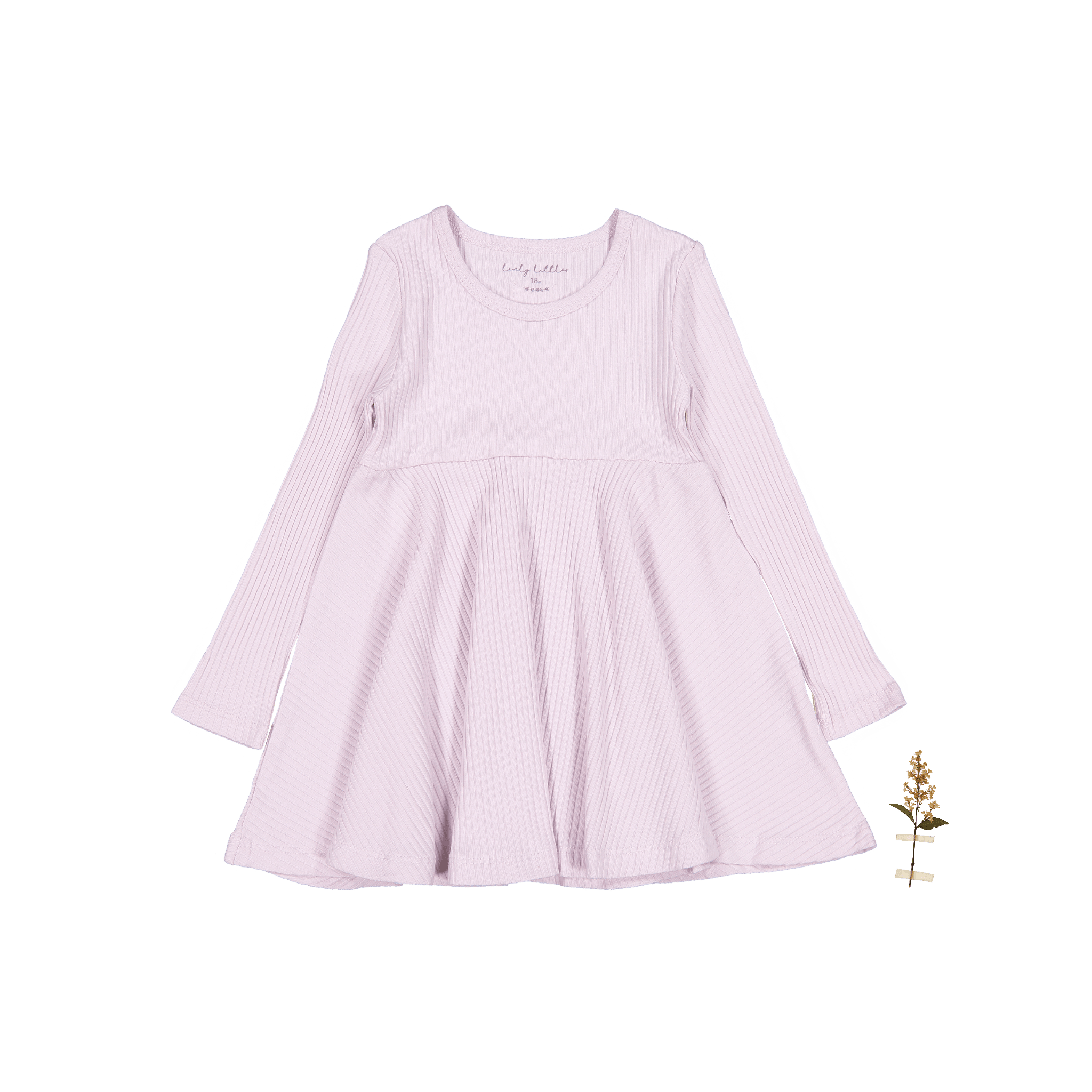 The Long Sleeve Dress – Lilac