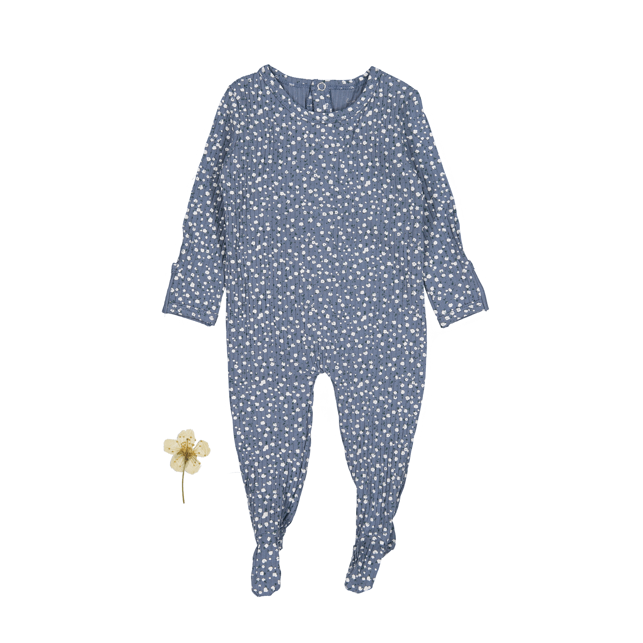 The Printed Romper – Midnight Bud