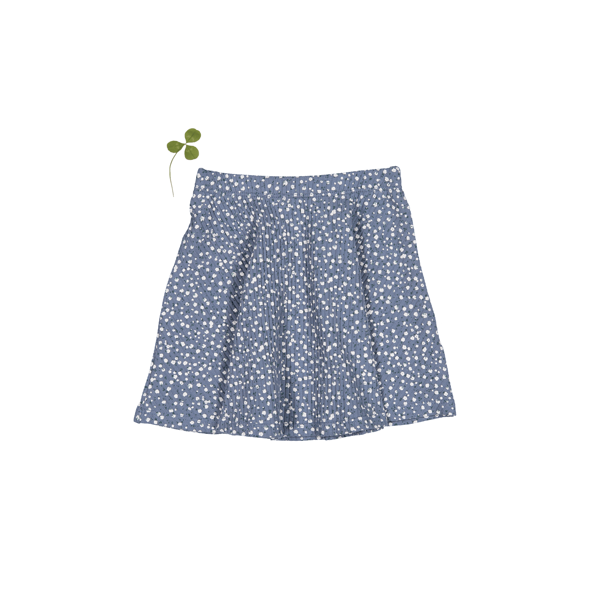 The Printed Skirt – Midnight Bud