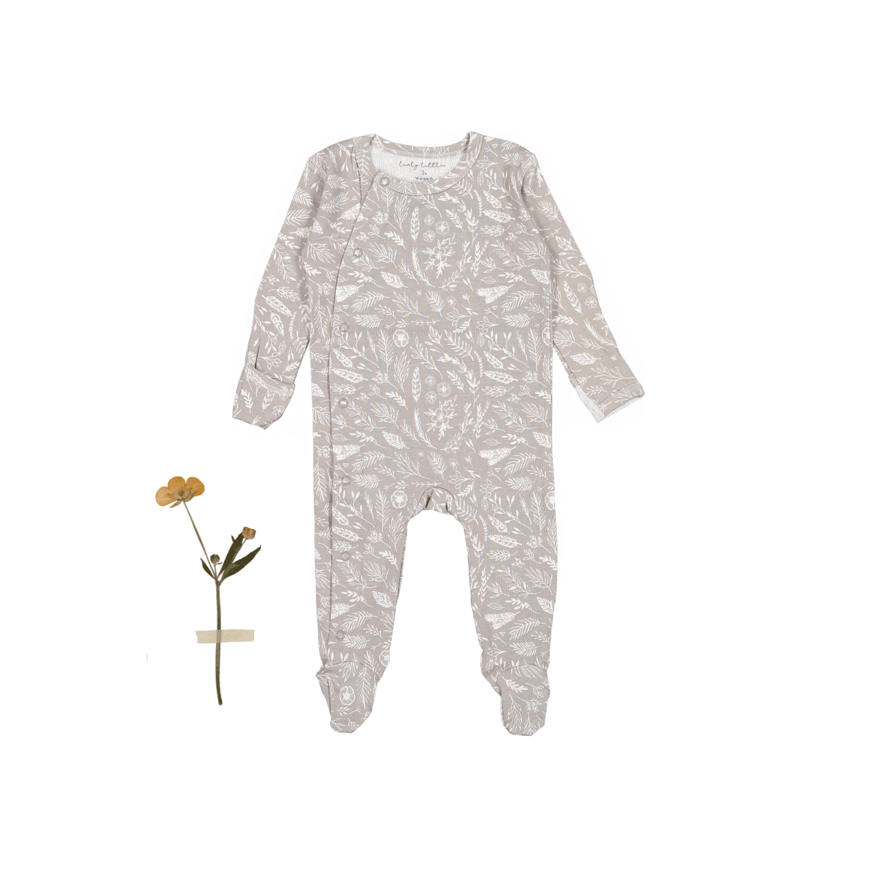 The Printed Snap Romper – Signature