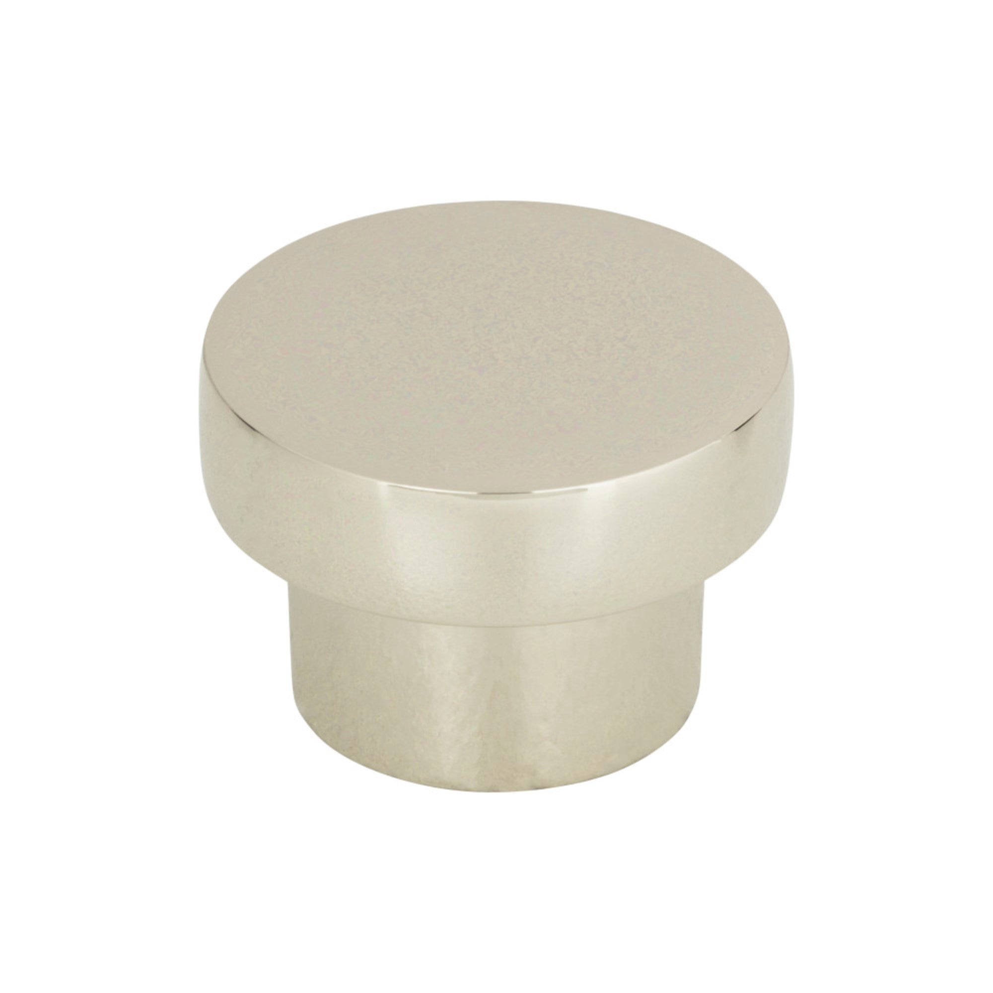 ATLAS A912-PN Chunky Knobs 1-7/16″ Diameter Round Knob , Polished Nickel