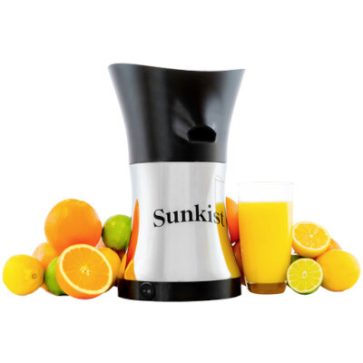 Sunkist PJF-A1 – Citrus Juicer, electric, 11-3/4″ H, 7-1/2″ dia., 10 gallons per hour, black