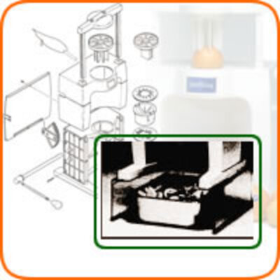 Sunkist S-31K – Production Stand, 5-3/4″ H, plastic, allows serving pans to under sectionizer