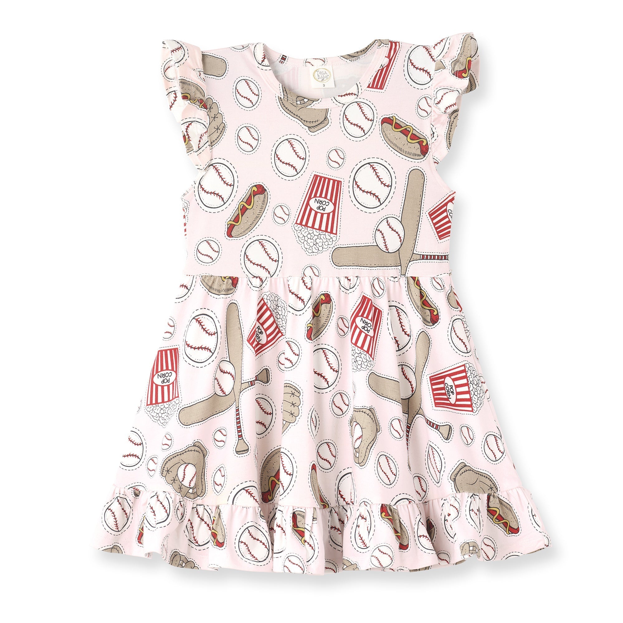 Baseball Twirl Dress