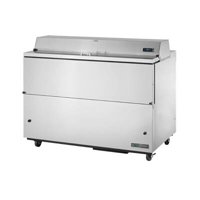 True TMC-58-S-SS-HC – Mobile Milk Cooler, (16) crate, stainless steel flip-up lid, stainless exterior