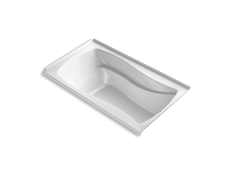 KOHLER 1224-GHRF Mariposa 66″ x 35-7/8″ integral flange Heated BubbleMassage air bath with right-hand drain