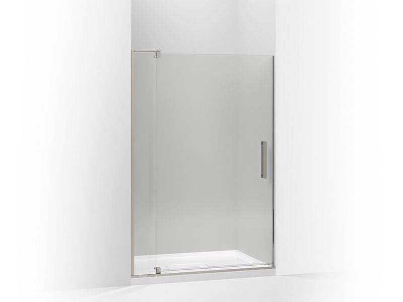 KOHLER K-707551-L-ABZ Revel pivot shower door, 70″H x 43-1/8 – 48″W, with 5/16″ thick Crystal Clear glass