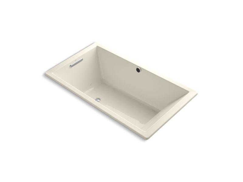 KOHLER K-1173-G-47 Underscore Rectangle 66″ x 36″ drop-in BubbleMassage(TM) Air Bath