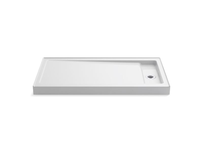 KOHLER K-9164-47 Bellwether 60″ x 32″ Single-threshold shower base with right center drain